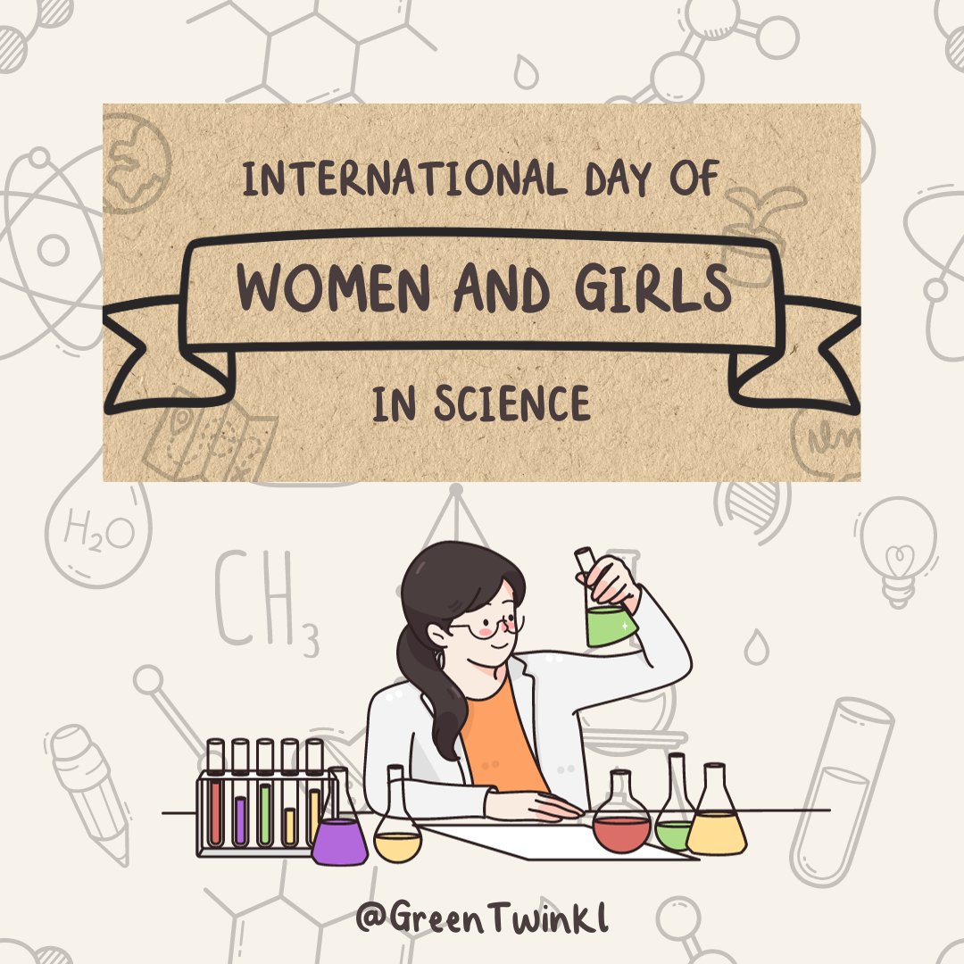 🌐✨👩‍🔬💚Happy International Day of Women and Girls in Science!🌍Celebrate women's achievements in science and their role in achieving Sustainable Development Goals.🚀💡🙌👩‍🔬💚🌐 #WomenInScience #GirlsInScience #Sustainability #SDGs #EmpowerWomen #ScienceForChange 🚀🌱