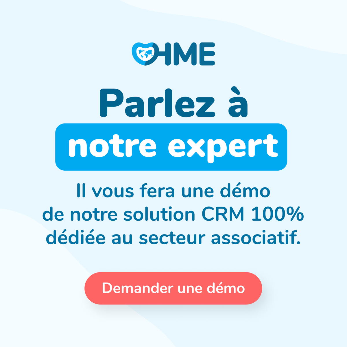 Envie de sauter le pas du #CRM, mais vous avez du mal à comprendre comment notre #outil peut faciliter la gestion de votre #association au quotidien ? 🤔
Inscrivez-vous à nos démonstrations et échangez avec notre équipe commerciale ! 

RDV en visio ➡️welcome-ohme.fr/demonstration/
