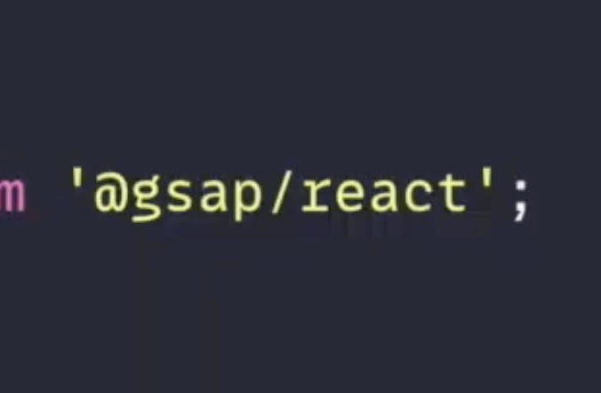 Most exciting thing that happened today! #gsap #react <a href="/greensock/">GSAP</a>