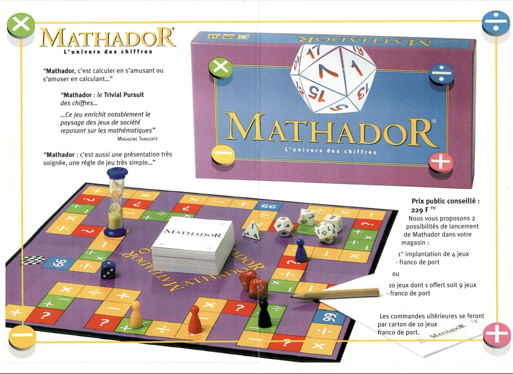Aujourd'hui on joue à Pickomino ! - Le blog de Mathador, actualités des  jeux, pédagogie du calcul mental et des maths