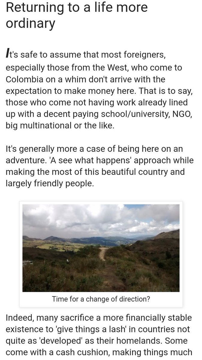 wwaycorrigan's tweet image. What is an ordinary life these days?! 

wwcorrigan.blogspot.com/2018/01/return…

#OnThisDay #LifeMoreOrdinary #LifeLessOrdinary #Colombia #Ireland