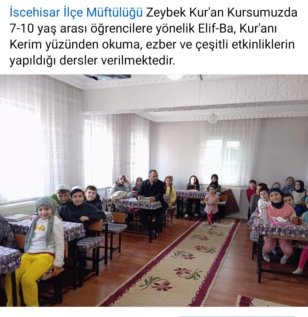 İscehisar İlçe Müftülüğü (@iscehisar_muf) on Twitter photo 