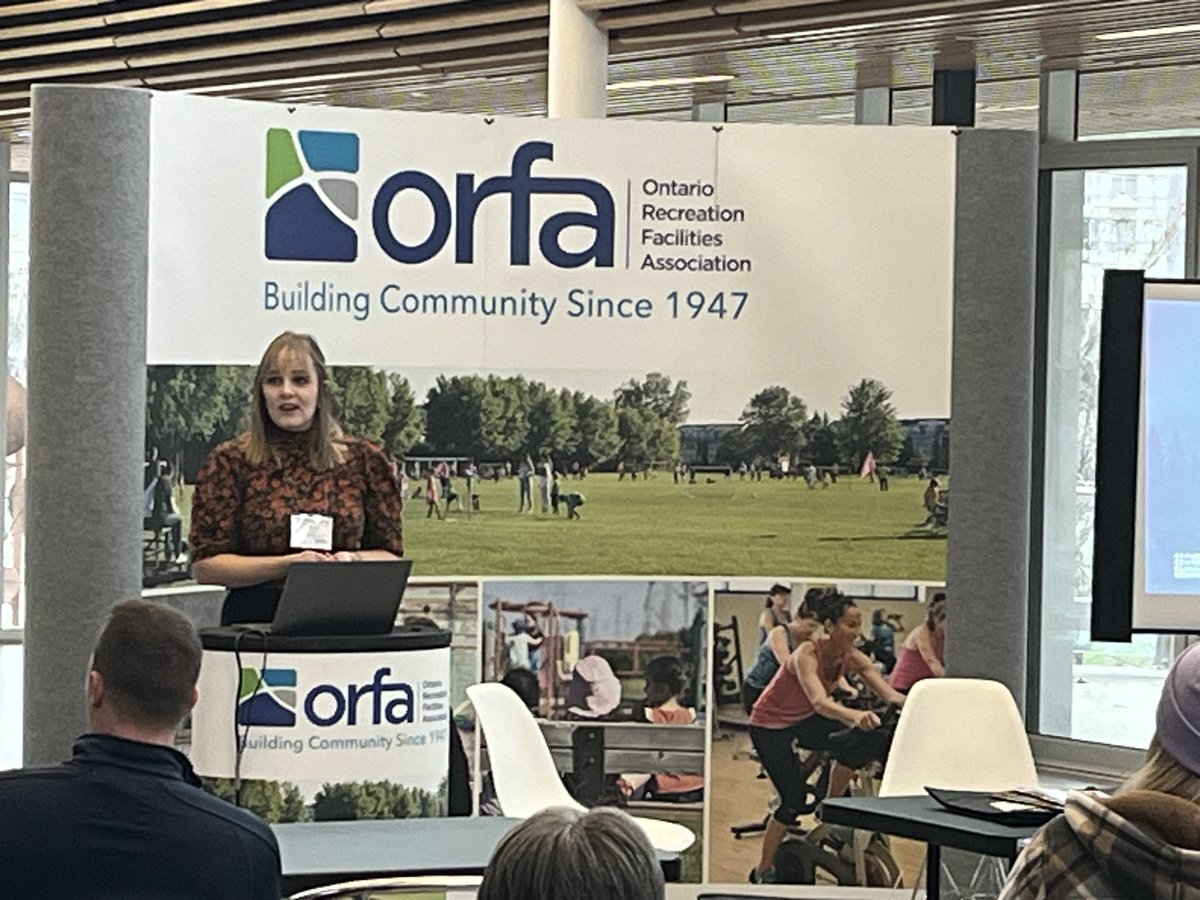 Things are underway at ORFA’s Outdoor Ice Symposium at the Bentway in Toronto. #OIS2024