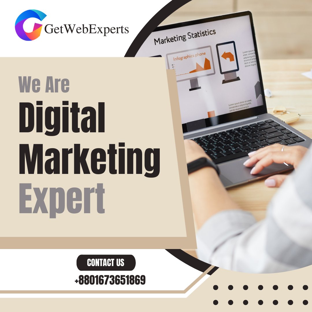 We are digital marketing experts.

#digitalmarketingexpert #digitalmarketingexperts #marketingdigital #digitalmarketing #digitalmarketingtips #digitalmarketingstrategy #digitalmarketingservices #digitalmarketingagency #digitalmarketer #marketing #marketingstrategy #getwebexperts