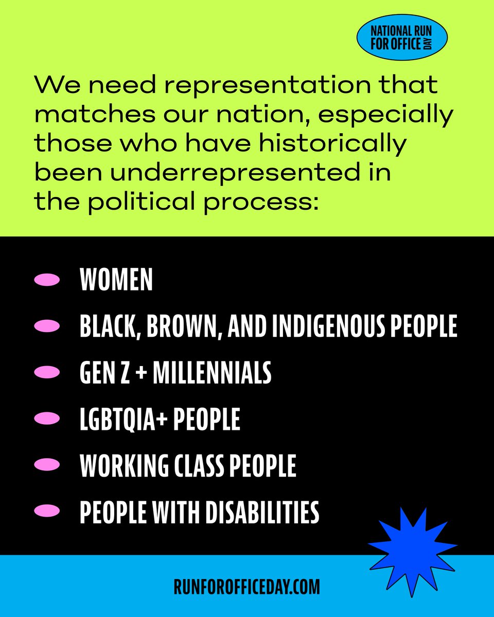 Demos_Org's tweet photo. We deserve a government that is reflective of our country. This #NationalRunForOfficeDay, join us and enter your candidate era to make a difference in your community and our country :ballot_box_with_ballot: 

Learn more and sign up at https://t.co/sVPoejoH0t https://t.co/OdWBe1sRpA