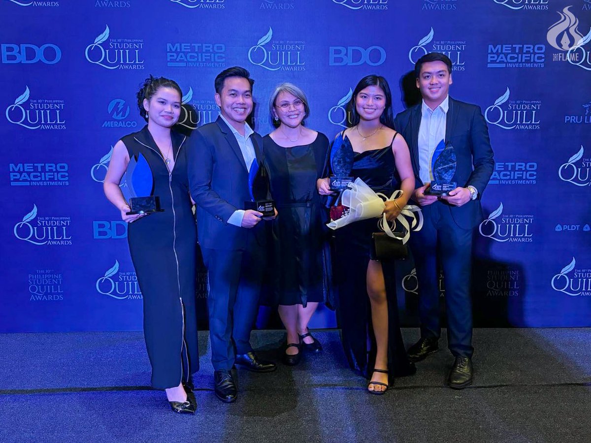abtheflame's tweet photo. NEWS UPDATE: UST is the first runner-up for School of the Year in the 10th Philippine Student Quill Awards, event organizer International Association of Business Communicators announces on Tuesday, Jan. 23. https://t.co/MNMsK2287Y