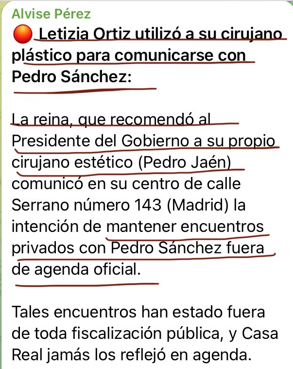 sueciasski's tweet photo. #ULTIMAHORA A Letizia, no le bastó ser republicana atea y abortista,delincuente recibiendo óvulos de su hermana Erika (madre de Leonor y Sofía hijas del Rey Felipe VI) tener amantes,filtrar información a Sanchez (su otro lío) para cargarse a Juan Carlos I o apoyar la #Amnistia 👇 https://t.co/DdhYis4OIw