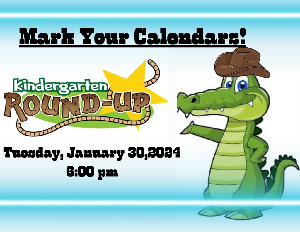 Yeehaw!! Hope to see all our upcoming Gators at the Round Up!!❤️🐊❤️<a href="/BCPSNorthRegion/">BCPS North Region</a>