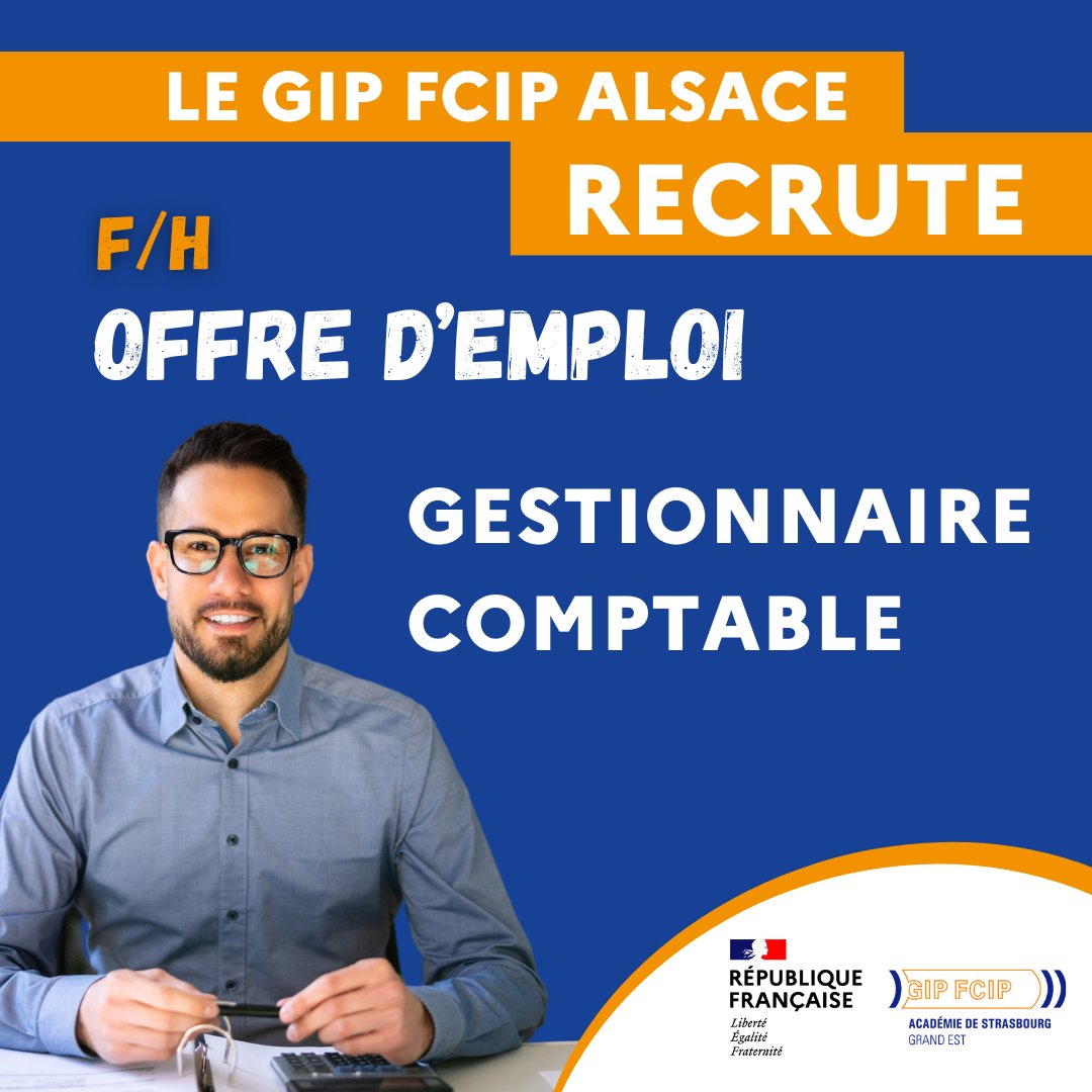 📣 Situé à 2 pas de la gare de Strasbourg, au cœur du quartier de la Petite France, le GIP FCIP Alsace est un organisme de formation, de gestion et un instrument de coopération régionale.

𝗩𝗼𝘂𝘀 𝘀𝗼𝘂𝗵𝗮𝗶𝘁𝗲𝘇 𝗽𝗼𝘀𝘁𝘂𝗹𝗲𝗿 ?  lnkd.in/evTW9R9q