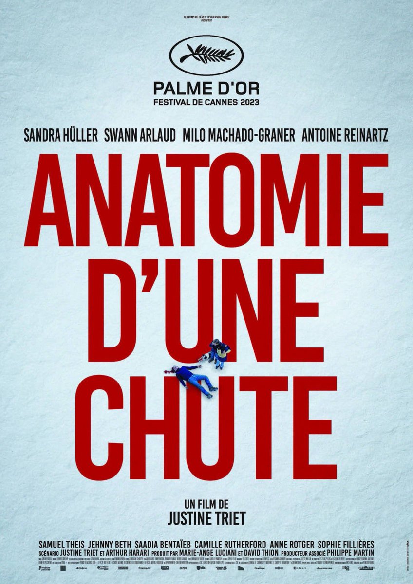 Les 5 nominations d’Anatomie d’Une Chute, c’est juste énorme ! ÉNORME !!! J’espère que vous vous rendez compte de l’énormité de l’événement ! Un film français a un tel niveau, seul The Artist a fait mieux. Et la nomination de Justine Triet en meilleure réalisatrice est une…