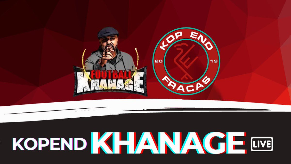 GrizzKhan's tweet photo. League cup 1/2 final preview .. Injuries update ..Push for the title ..just some of the talking points on tonight’s KOPEND KHANAGE. Sponsored by @Your_Fut_Card join me @TalkingTooMush @DGenerationIsh and @feeFahifofum from 8pm. We will be having 1 👀 on the Chelsea game too . https://t.co/Buf7tkxJib