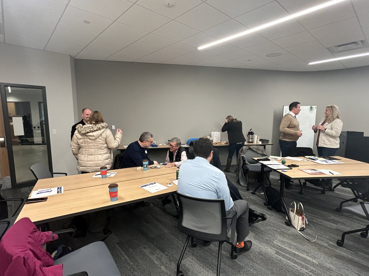 FrankEHerman's tweet image. Excited to have been invited, representing district 281, at the first meeting of the newly formed Plymouth Small Business Networking group. Thanks to the city staff for pulling this together. @ISD281 @PlymouthMN_gov