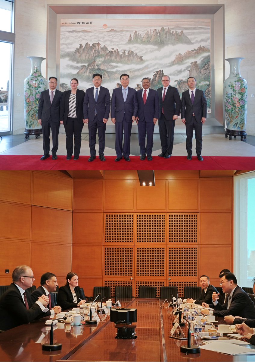 A pleasure to welcome @DrGupta46 to our Embassy. We had a candid and constructive discussion on counternarcotics cooperation between our two countries.