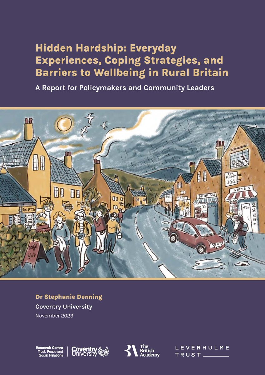 great to have my #HiddenHardship @BritishAcademy_ funded research featured on the Rural Services Network website @RSNonline with link to the Report for Policymakers and Community Leaders rsnonline.org.uk/rural-britains…