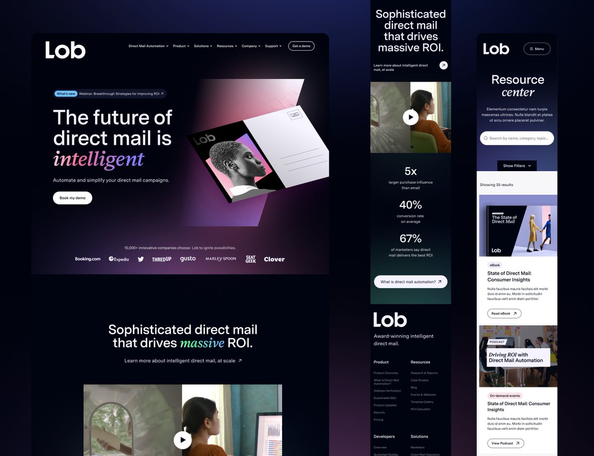 10. 

Website overhaul for Lob. This was a large project that many people collaborated on. 

#daretoshare24