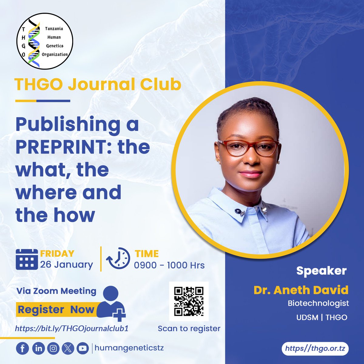 Tanzania Human Genetics Organization tweet media