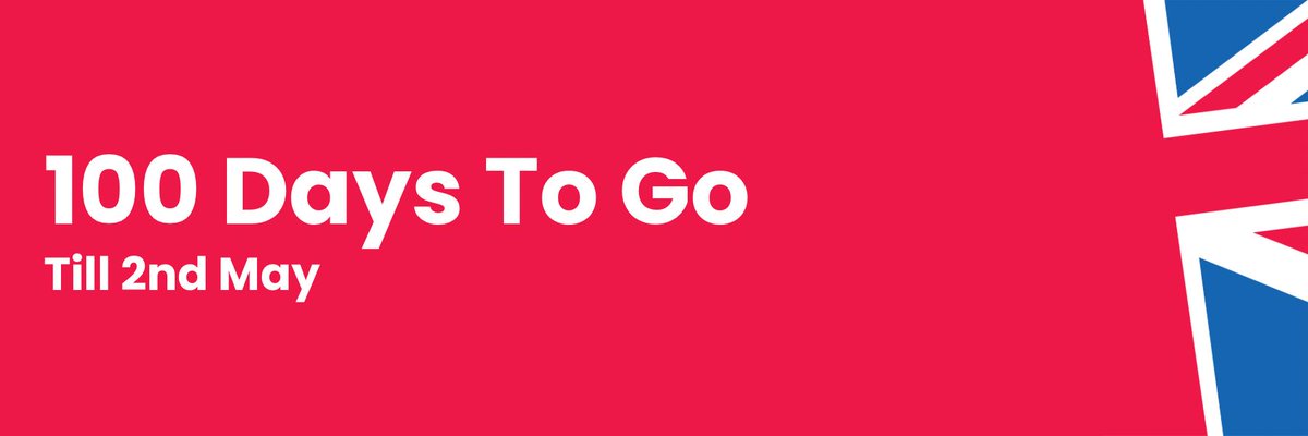 There's only 100 days to go! Can you help us make history?🌹 If you can, please join our campaign! Find an event near you here: events.labour.org.uk