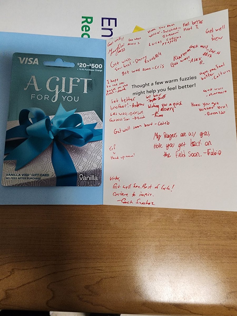 We would like to thank a very caring and thoughtful soccer program. Your gesture was very special not only to our player, Victor Herrera, but to all our kids too. At the end of the day, it's more than just a game. May <a href="/stpfutbol/">Stony Point Tigers Men’s Soccer</a> have an awesome season.