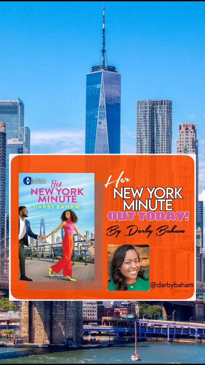 📣🎉HAPPY PUB DAY‼️ Her #NewYork Minute by @darbybaham is OUT TODAY‼️Let’s show some 
L❤️VE! 🗽Congratulations Darby‼️‼️#happyreleaseday #books #OutNow #darbybaham #LCSLIT #NYC #romancebooks