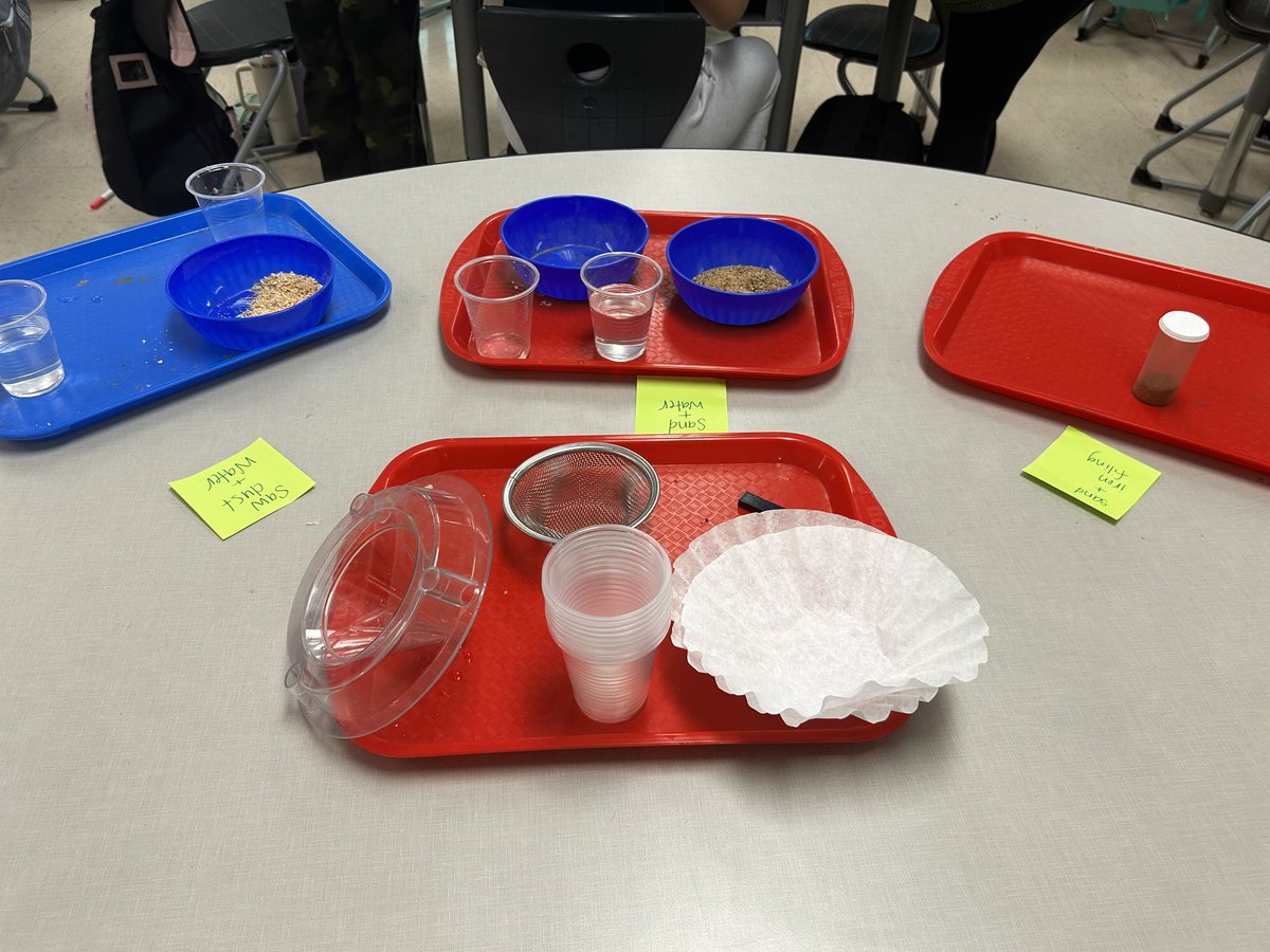 Separating mixtures + solutions in science 🧪🥼