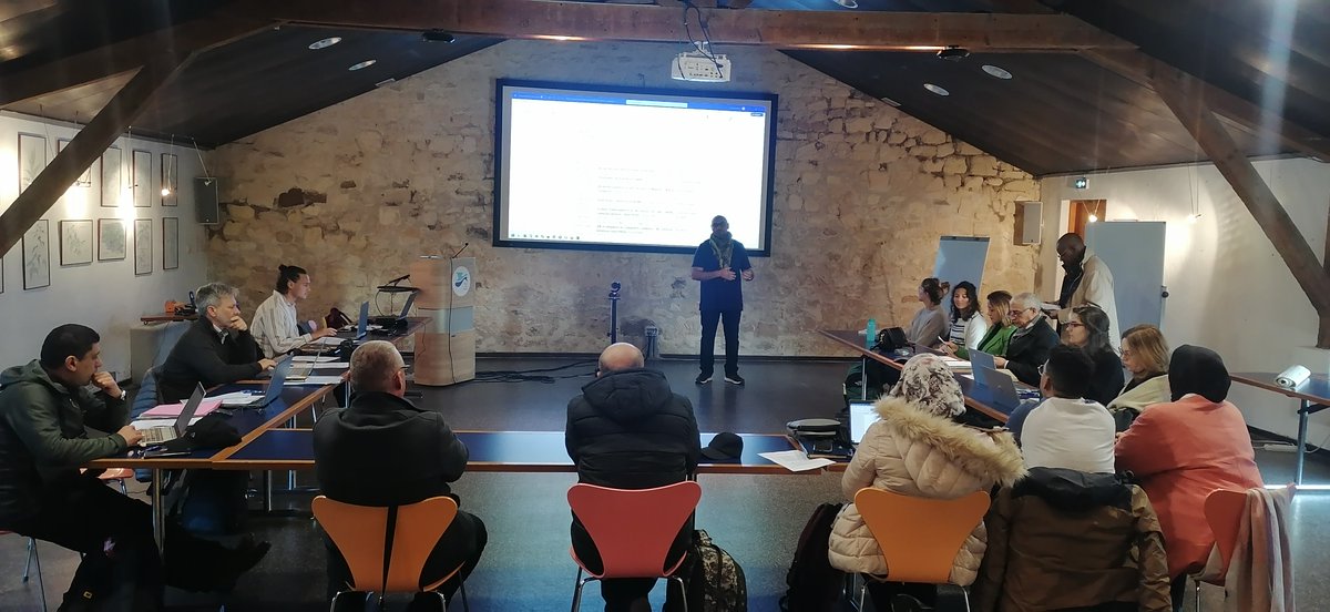 OSS_Comms's tweet photo. Kicking off the #RestoreNAW study visit at La Tour du Valat for wetland restoration in North Africa.
A collaboration by the @OSS_comms, @UT_SEMIDE, @WWF and @TourduValat to exchange insights on vital ecosystem preservation.
To read more: https://t.co/FZFeXYkqXQ
#NorthAfrica https://t.co/WjokJfU9OL