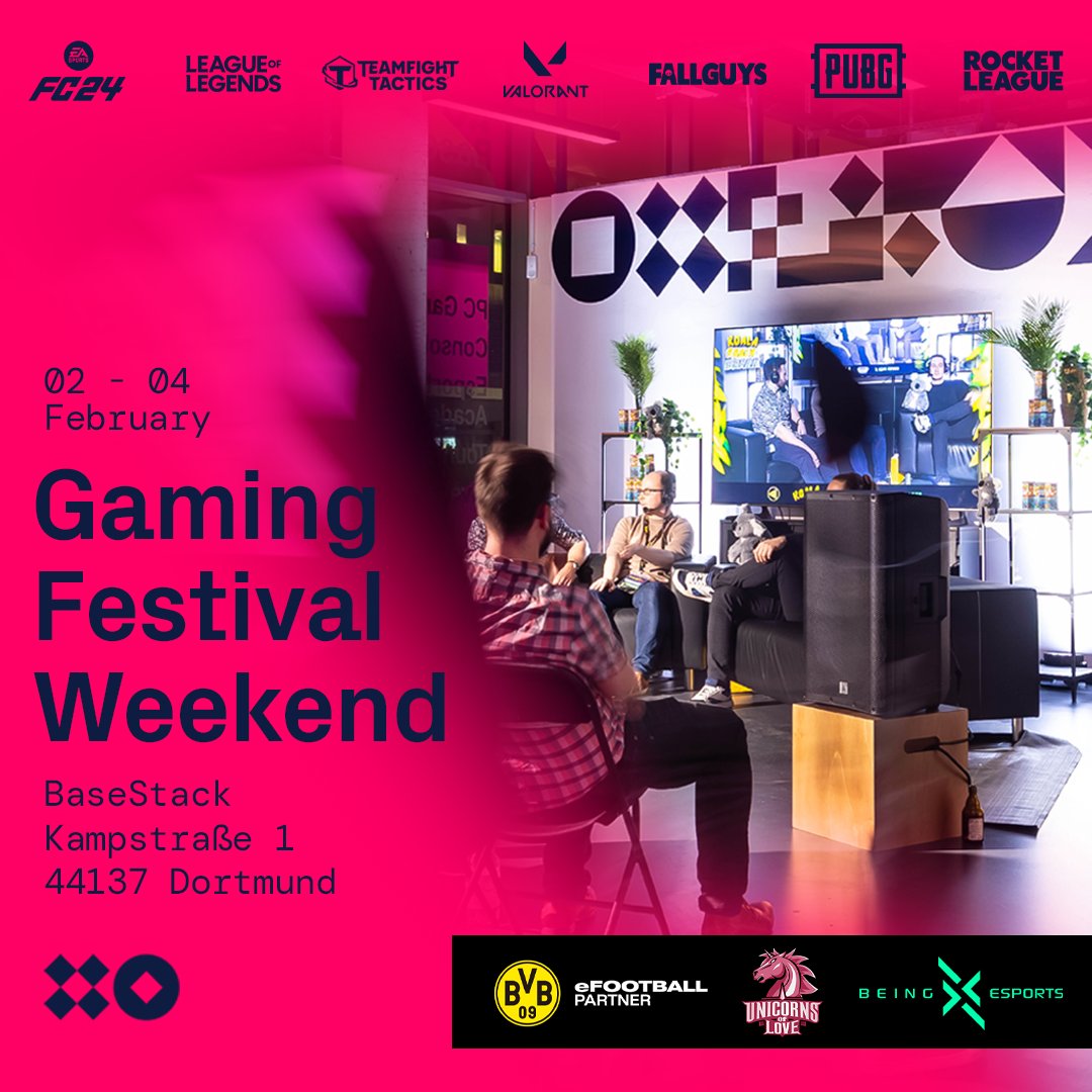 BaseStackDE's tweet photo. Big Event incoming!! @UnicornsOfLove @BVB @BeingEsports
Check Link in Bio!
BaseStack GmbH Kampstr.1 44137 Dortmund
#basestack #dortmund #Germany #gearstore #bvb #UnicornsOfLove #uol https://t.co/LDRJ0lj9tF