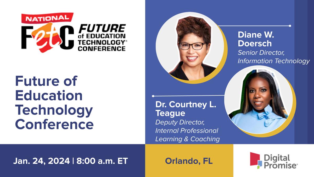 Are you attending #FETC? Be sure to join @DoerDi and @CourtneyLTeague TOMORROW at 8 a.m. for their presentation, 'Leaders, It's Time to Have That Difficult Conversation,' to build the confidence to have those tough interactions. #dpvils