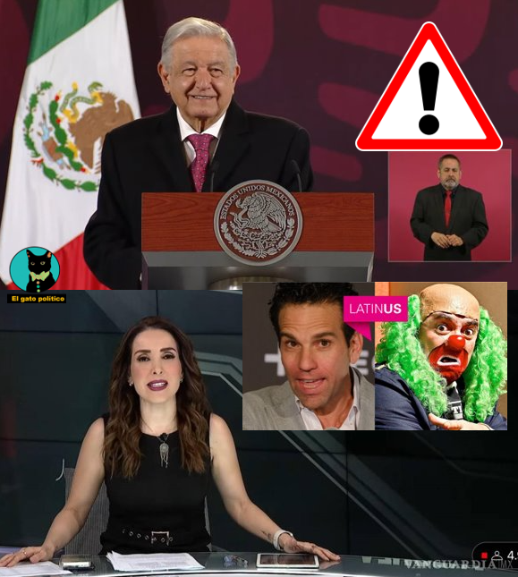 elgatopolitico_'s tweet photo. 🔴🔴BaiaBaia
AMLO revela que hace dos años Azucena Uresti tenía pensado irse a trabajar a Latinus con Loret de Mola y Brozo, pero los de Milenio le dijeron que no podía trabajar en los dos lugares al mismo tiempo:
"¿Por qué Latinus? porque están en contra de nosotros y la señora ha estado en contra de nosotros siempre, no hay ninguna información, reportaje, editorial que no sea en contra de nosotros. Entonces iba a Latinus a eso. Yo no influyo en nada..."
#Mañanera #ConferenciaPresidente
