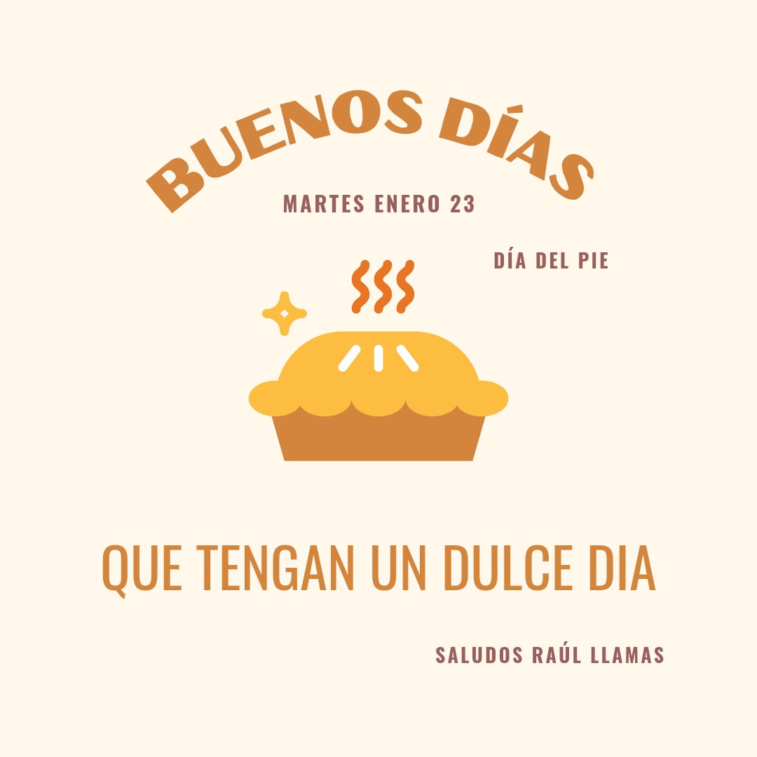 Muy #BuenosDias... El estrés no existe en la presencia de un #pay... Que tengan un Dulce #martes... #DíadelPay... #pieday #pieday2024