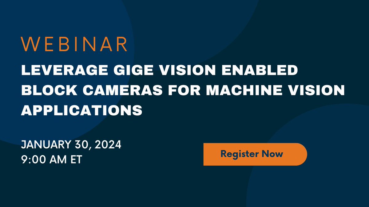 Join Pleora and Skoopia to learn how new combined block camera and GigE Vision external frame grabber solutions simplify machine vision applications.

Register now: tinyurl.com/4tzawecy

#machinevision #imaging #framegrabbers #gige #gigevision