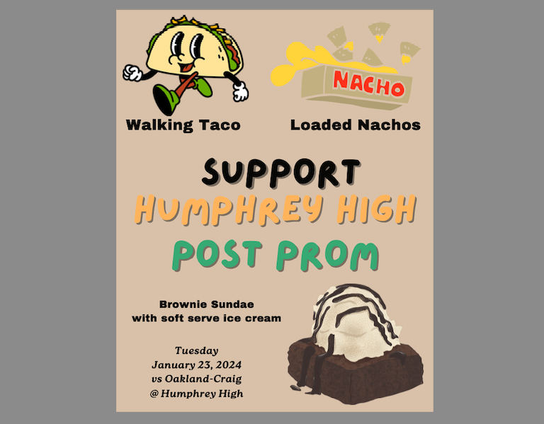 Bring your game cheer and appetite to the game tonight!  HPS Post Prom has the food you need and we have the action on the court!  #GoBulldogs #HLHFBulldogs #BeKind #GreatDayToBeABulldog🐾