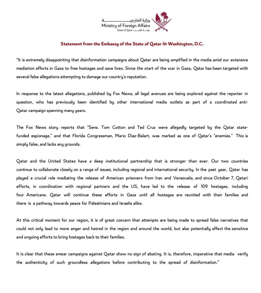 Senator, in case you missed it, here’s our statement regarding these false allegations.