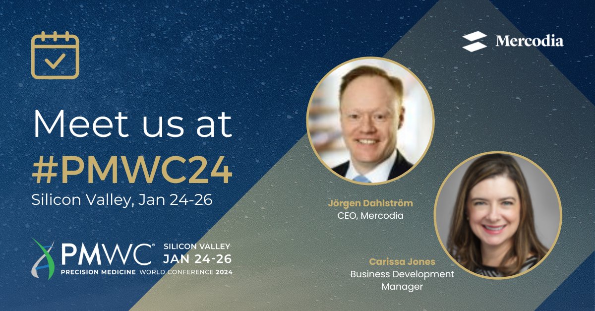 We are excited to attend #PMWC24 and look forward to connecting with you at the PMWC - Precision Medicine World Conference in Silicon Valley.

We hope to see you there!

#Mercodia #bioanalysis #serviceprovider