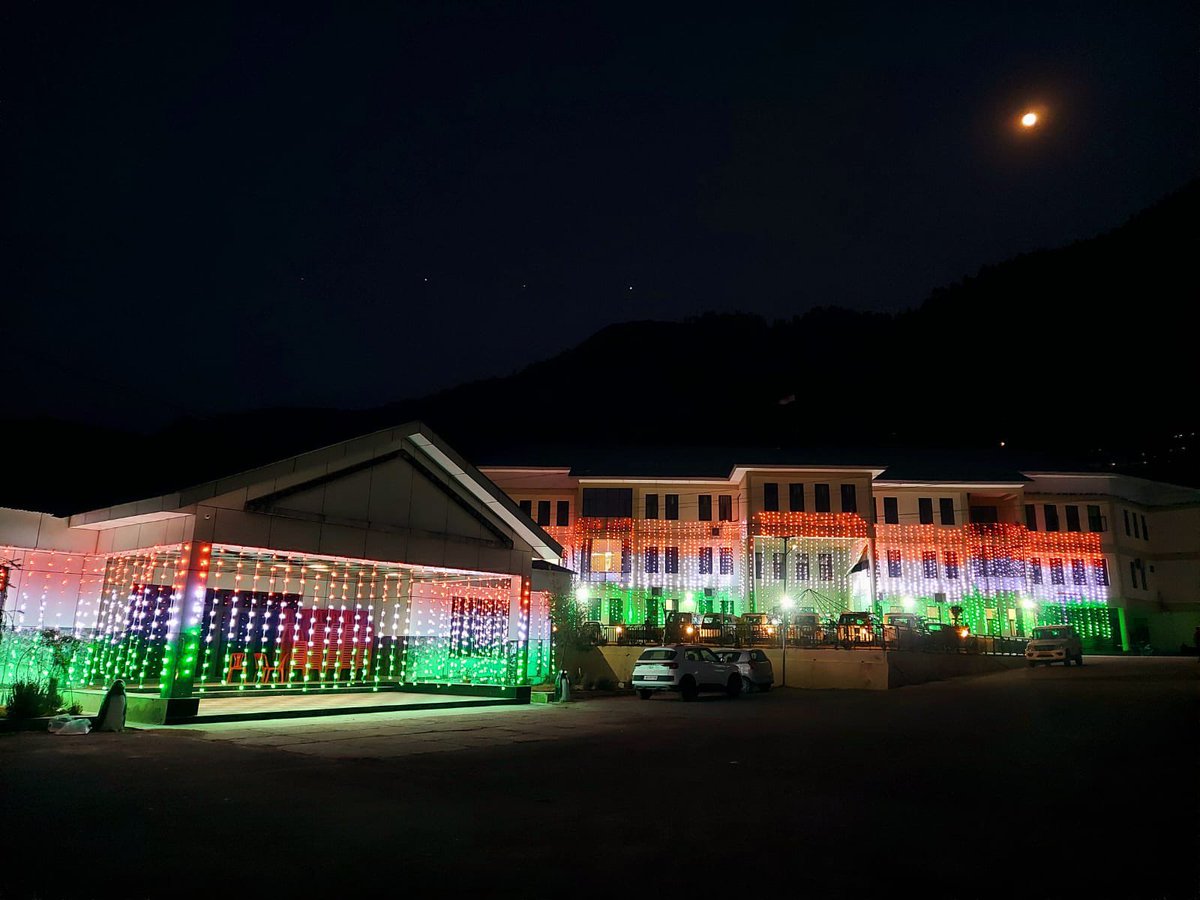 District Secretariat Kishtwar- all set for 75th Republic Day!