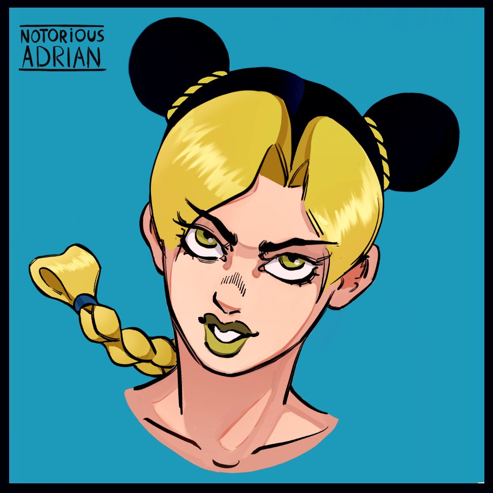 NotoriusAdrian's tweet image. Jolyne la jolines
#JoJosBizarreAdventure #JOJO #jojo_world #JolyneCujoh #JOJO版深夜の真剣お絵描き60分一本勝負 #anime #Sketch #Manga #Lineart #Fanart #art #jojolion110 #StoneOceanAnime #JotaroKujo #Digitalart #Fanart #CLIPSTUDIOPAINT #carlosdan8991