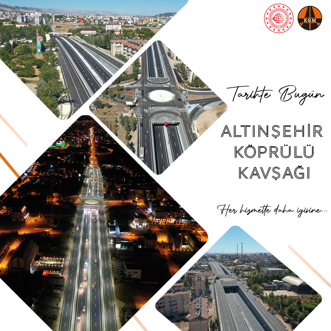 KarayollariGM's tweet image. Altınşehir Köprülü Kavşağı 3 yıl önce hizmete sunuldu. Kesintisiz transit trafik akışı sağlanarak Adıyaman’ın ulaşım standardı yükseltildi.
#adıyaman #kavşak #tarihtebugün #herhizmettedahaiyisine