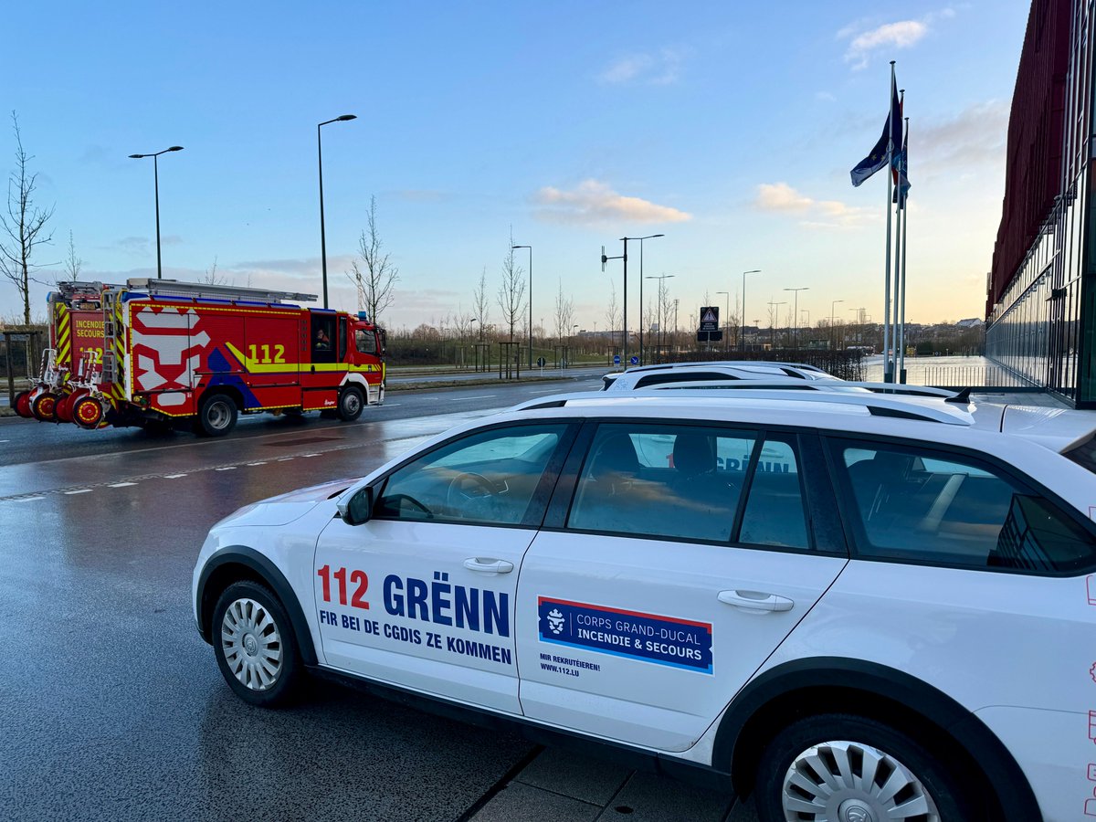 [Lancement de la nouvelle campagne de recrutement « 112 Grënn fir bei de CGDIS ze kommen »]
Le numéro 112 représente le numéro d'appel d'urgence mais aussi les raisons de s'engager au CGDIS. Plus d'informations : gd.lu/9bCxNL