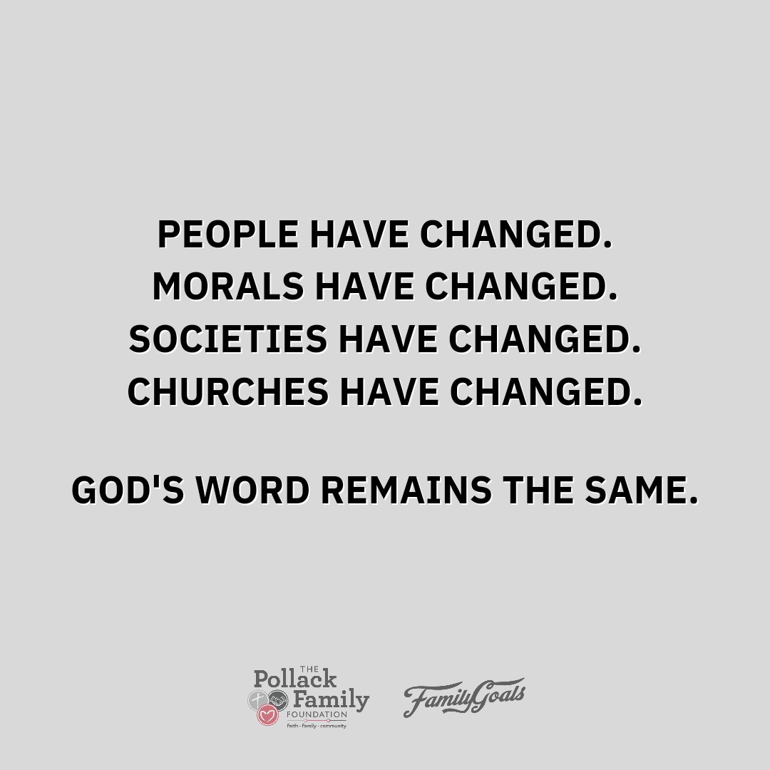 THE WORD OF GOD ENDURES FOREVER.

#LearningInTheJourney