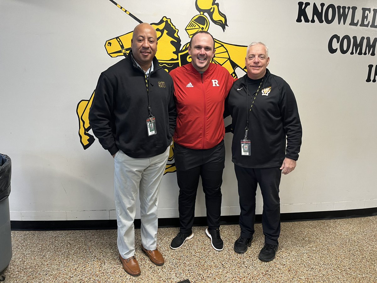 ๐๐๐ถ๐ธ๐ฝ ๐ต๐๐ท๐ท๐ ๐๐ธ๐๐๐๐ถ (@coachba1010) on Twitter photo Great to have my buddy Coach @C_NoonanRU <a href="/Rutgers/">Rutgers Football</a> visit <a href="/SJVHS/">Saint John Vianney High School</a>. Thank you for your interest in our program and players. Safe travels and see you soon. <a href="/SJVLancersFB/">St. John Vianney Football</a> Great to have my buddy Coach @C_NoonanRU <a href="/Rutgers/">Rutgers Football</a> visit <a href="/SJVHS/">Saint John Vianney High School</a>. Thank you for your interest in our program and players. Safe travels and see you soon. <a href="/SJVLancersFB/">St. John Vianney Football</a>