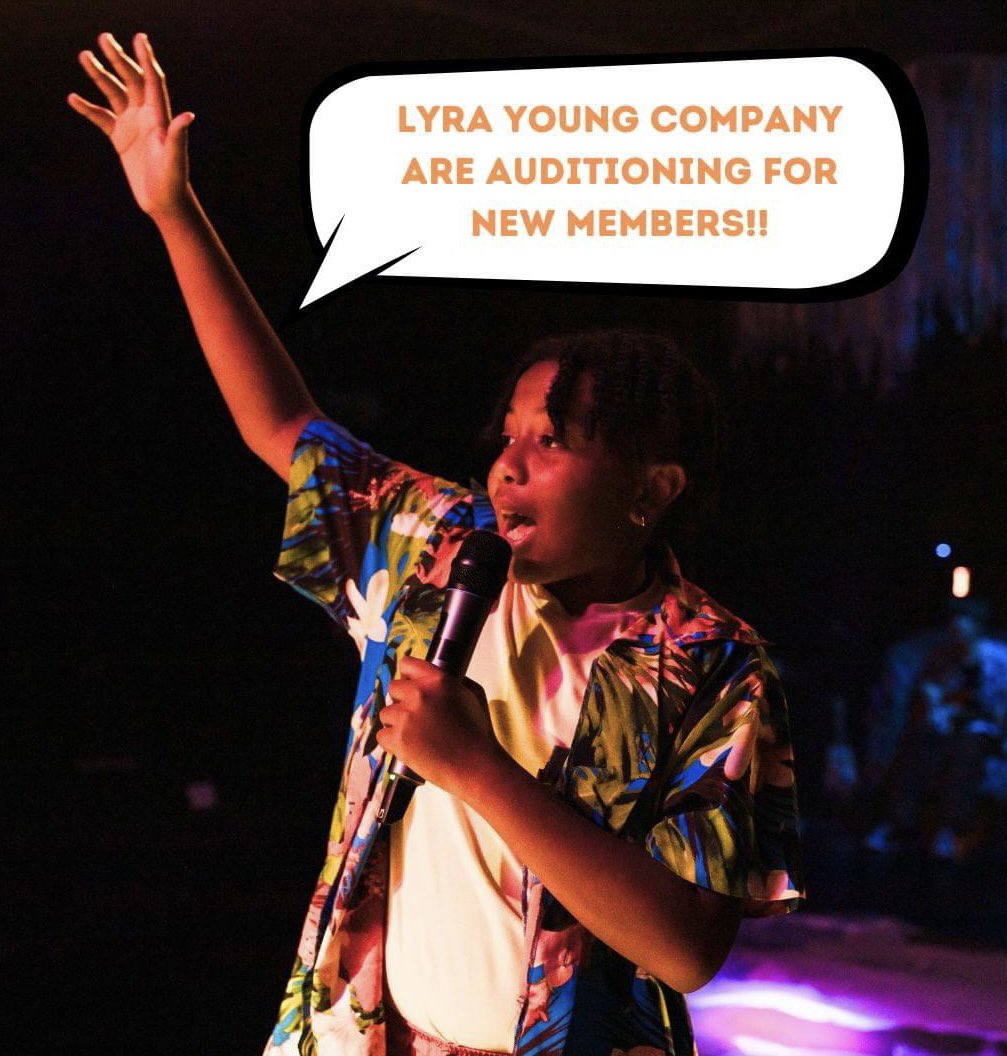 Lyra Young Company are auditioning new members! Are you in S1+, live in Greater Craigmillar and want to join a professional performance company for teens? Then Young Company is for you! Head to lyra.co.uk/young-company to find out more and sign up for our upcoming audition! 💫