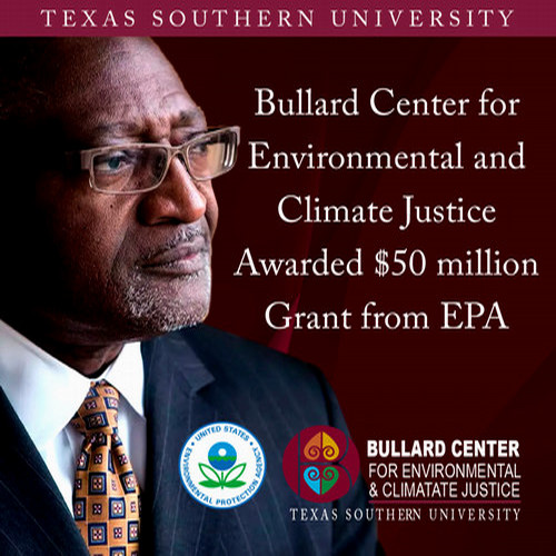 Bullard Center at Texas Southern University Awarded $50 Million EPA Grant Read more: tsu.edu/news/2023/12/b…