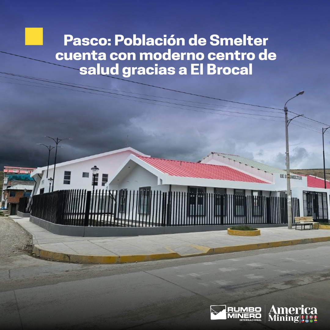 rumbominero's tweet photo. #ESGPerú 🇵🇪
Empresa minera #ElBrocal invirtió más de S/ 4 millones para fortalecer servicios de #salud en dicha localidad de la región #Pasco, en beneficio de las familias locales. https://t.co/uV2xEHCy7T https://t.co/MEt1Sa9WRI