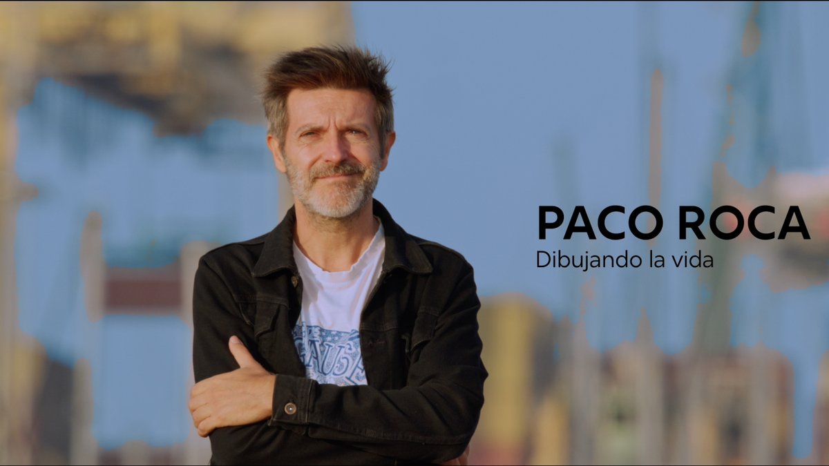 Nuestro #Imprescindibles de esta semana es el historietista Paco Roca. 🎥'Dibujando la vida', de @BatisteMiguel. 🗓️Domingo, 21:30h en @la2_tve. @paco_roca