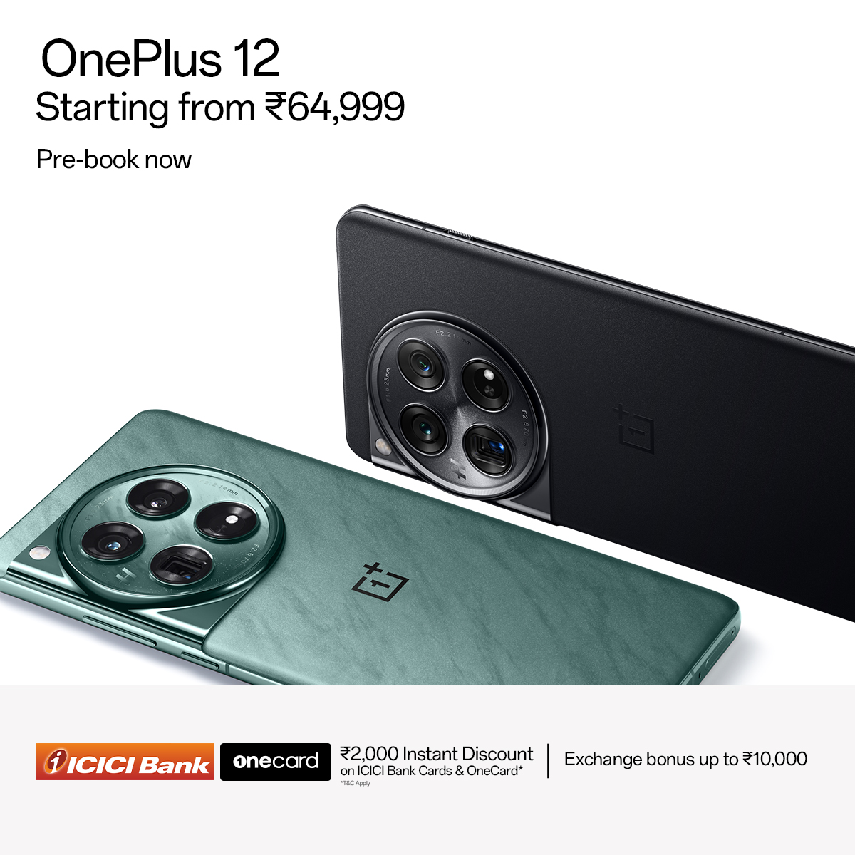 OnePlus_IN's tweet photo. Get ready to redefine the word 'smartphone'. 
The #OnePlus12 is here!

Pre-book now: https://t.co/9iu2DTJpwV https://t.co/y1w2Ve0VU8