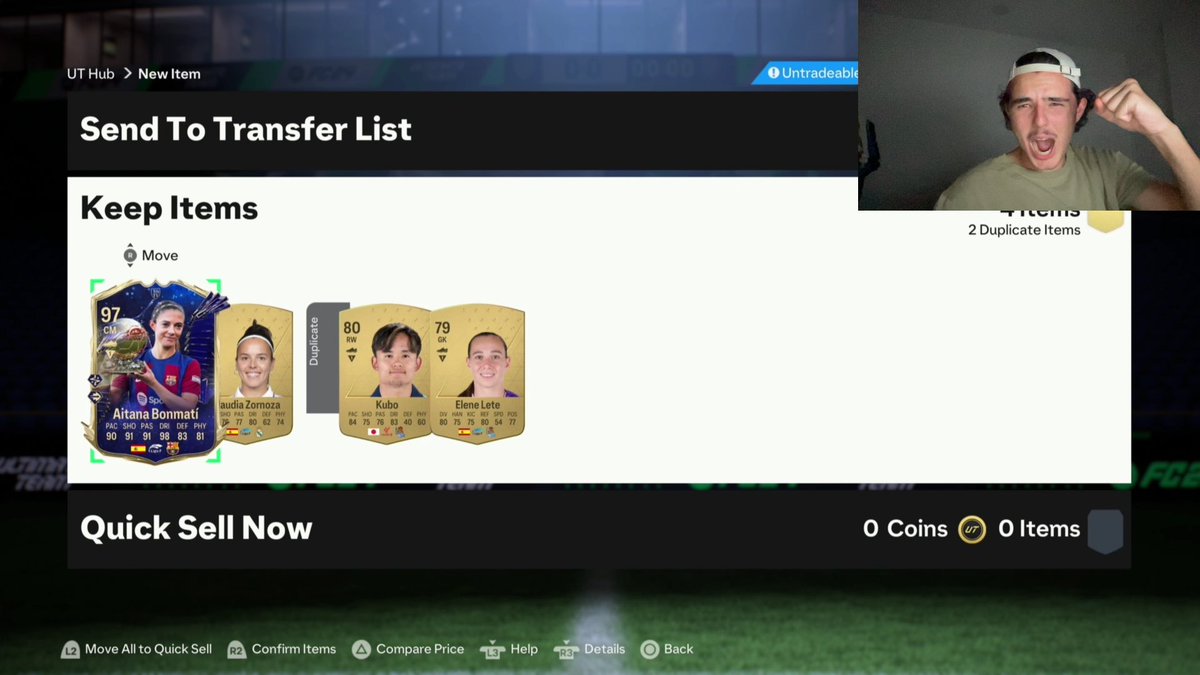 HuxleyFC's tweet image. Do your 4 player upgrade packs 😂😂