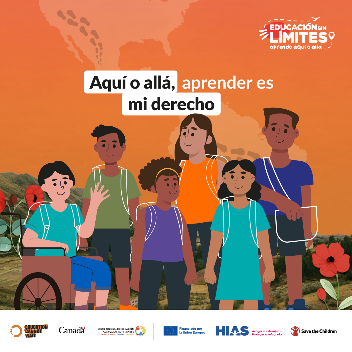 SaveChildrenGT's tweet photo. Todas las niñas, niños y adolescentes tenemos derecho a aprender independientemente del país donde nos encontremos.🎒🌍 

#LaEducaciónEsUnDerecho #EducaciónSinLímites #LaEducaciónSalvaVidas #RutaEducativa https://t.co/DbWnrpygiT