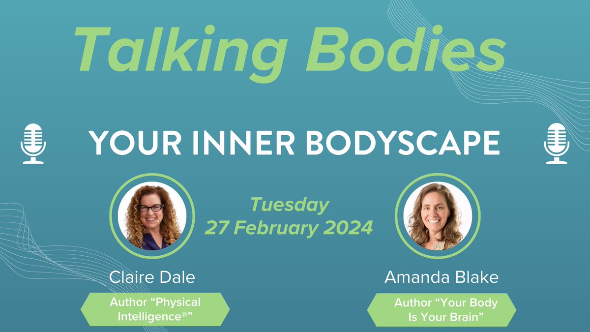 CIMforPI's tweet image. Join us for the second conversation in our Talking Bodies series: Your Inner Bodyscape.  

Find all the details and register here: linkedin.com/feed/update/ur…

#PhysicalIntelligence