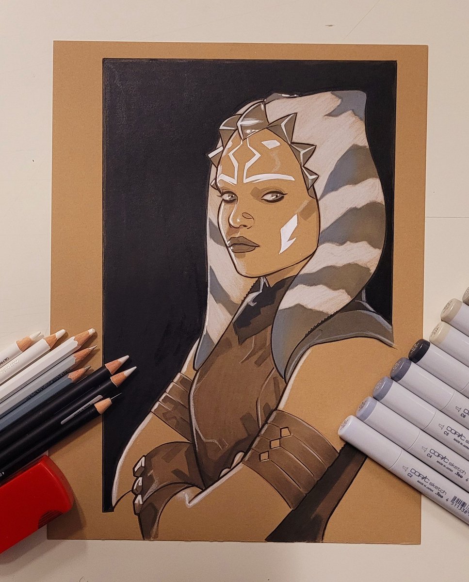 AHSOKA 

#clonewars 
#ahsoka 
#starwars 
#Lucasfilm 
#commission 
#copicmarkers 
#davidmessina