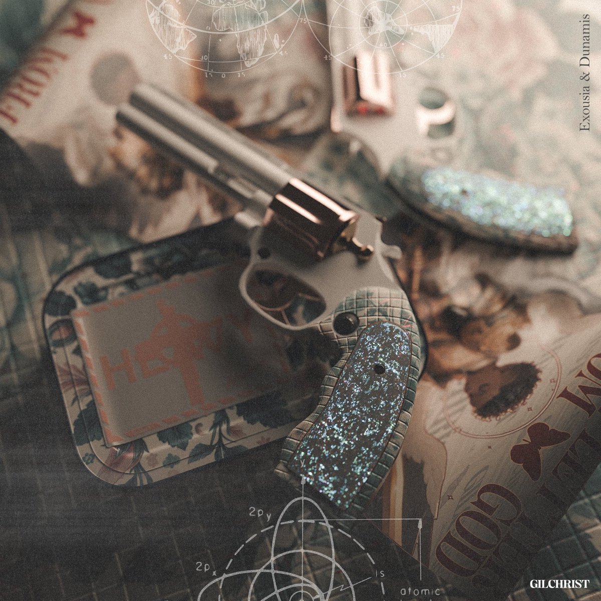 EXOUSIA &amp; DUNAMIS: LOVE LETTERS FROM GOD #B3D #Blender #3DArt