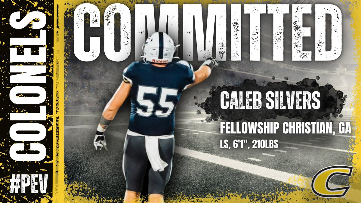 Excited to announce my commitment to @CentreC I’d like to thank God and everyone who supported me! @CoachAndyFrye @RickFoxFB @CoachSimmons_CC @WBramel @lachendro1 @CoachLash @RobertCouch @Bamasnap @StevenNixon10 @CoachJT1515 @dlowery44 @coachmitchler @MCDSeigler @BigWillie7179